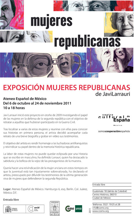 Mujeres republicanas en Mexico DF