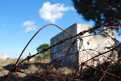 Rivesaltes: Alambradas.