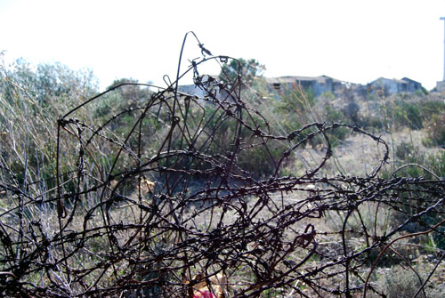 Rivesaltes: Alambradas.