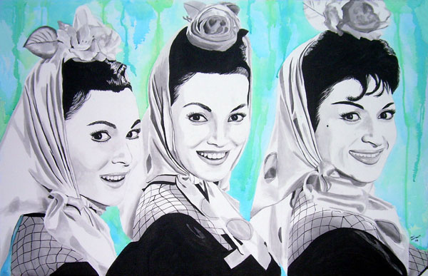 Carmen Sevilla Paquita Rico Lola Flores