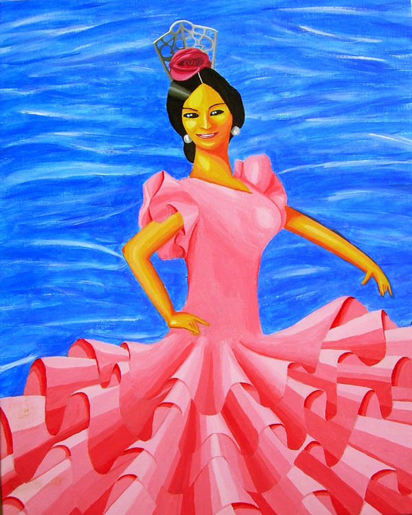 Gitana de marin