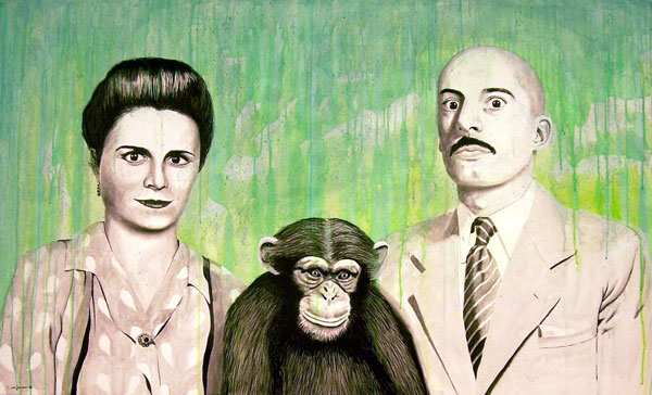 Quiteria Romero - Presencias casi humanas - Escena familiar